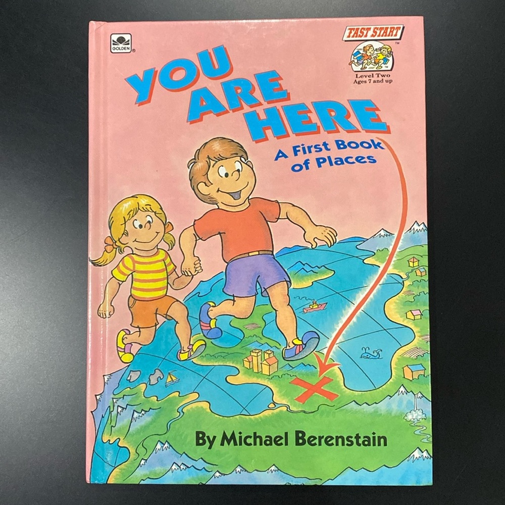 You Are Here: A First Book of Places by Michael Berenstain - Hardcover Book